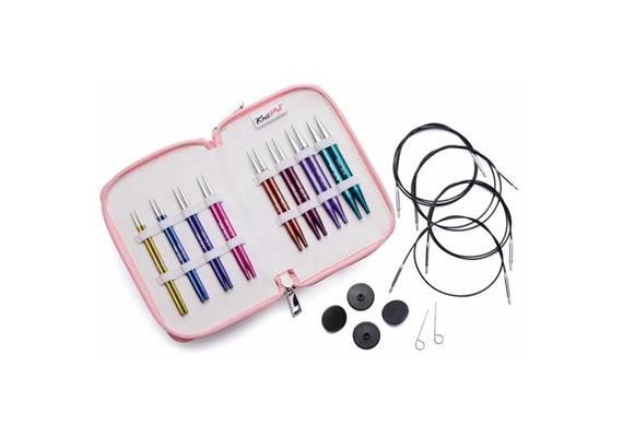 KnitPro Zing Deluxe-Set Nadelspitzen kurz