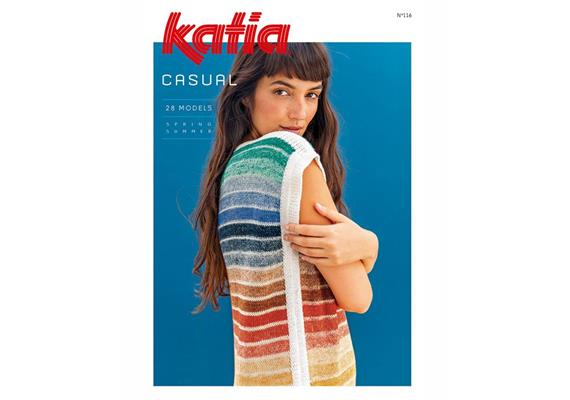 Strickheft Katia Casual Nr. 116 deutsch FS 2024